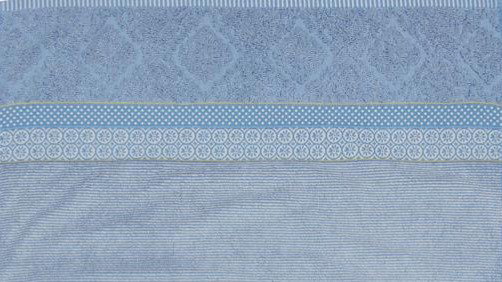 Badhanddoek Pip Studio Soft Zellige - Blue Grey detail