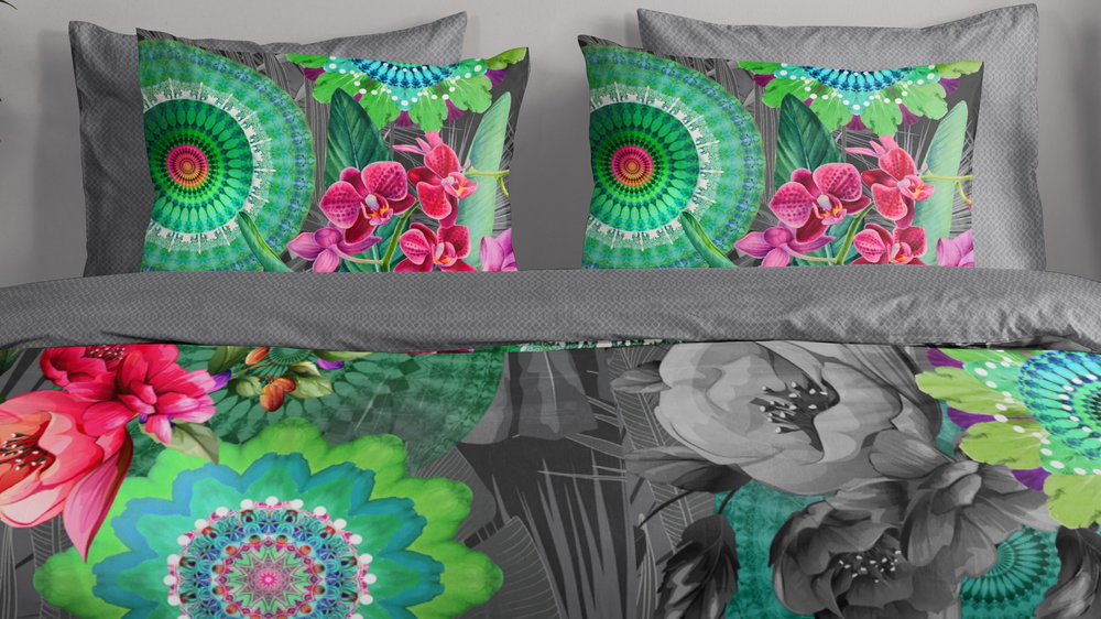 Dekbedovertrek Hip Thirze - Multi close up