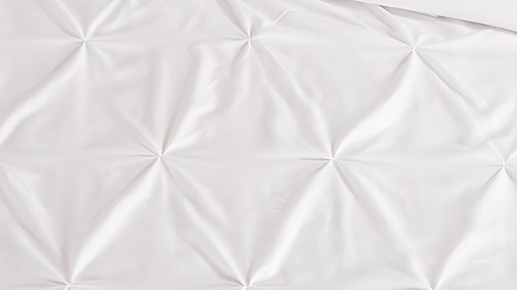 Dekbedovertrek Pure Elegance - White detail