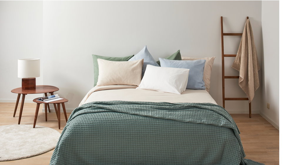 hoeslaken_passion_home_linen_uni_flanel_-_green