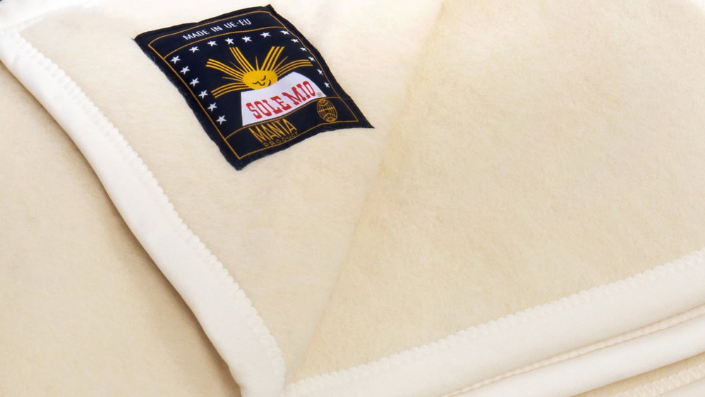 deken sole mio yellow detail