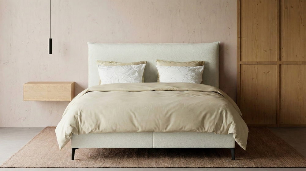 boxspring sleepy shape vlak - pillow - frontaal